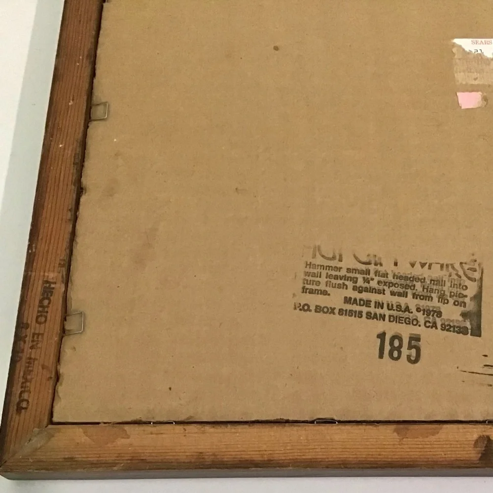 Norman Rockwell vintage framed